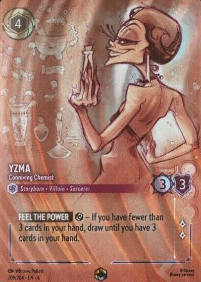Yzma - Conniving Chemist 2024 Azurite Sea #209/204 Enchanted